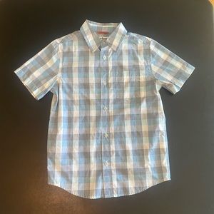 Boys short sleeve button down shirt